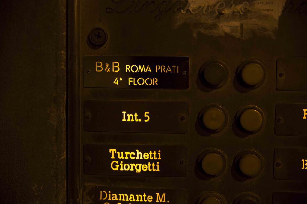 Bb Roma Prati Bed & Breakfast Eksteriør bilde